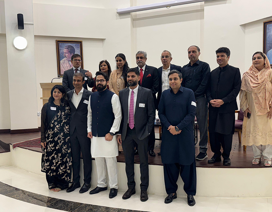 IBA Alumni Shine at the inaugural launch event of IBA Alumni Qatar Chapter at the Pakistan Embassy