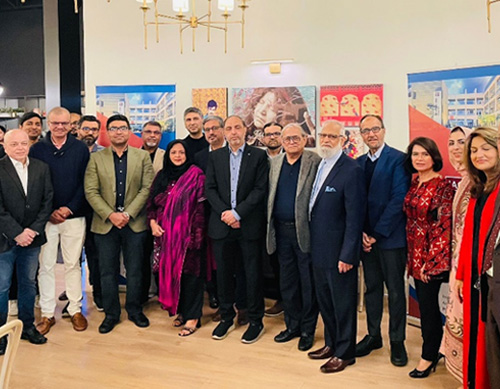 IACC Gathering with the Dean of the School of Business Studies