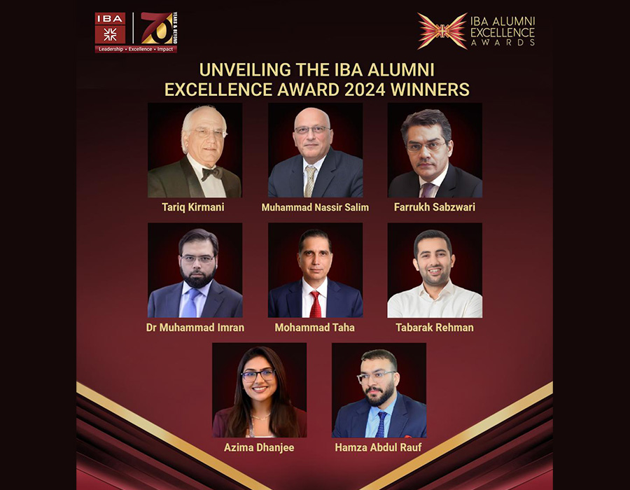 Introducing Awardees of IBA Alumni Excellence Awards 2024