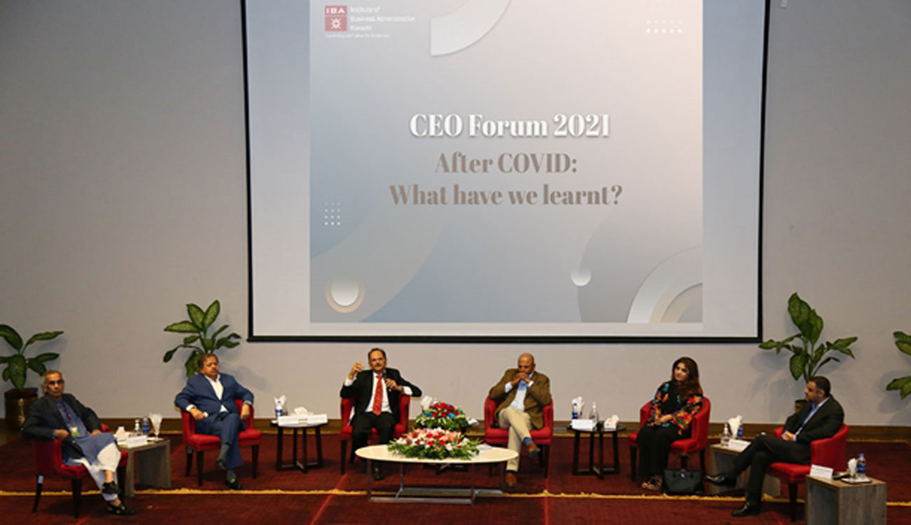 CEO Forum 2021 at the IBA Karachi