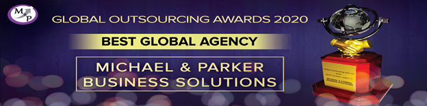 Michael & Parker wins  - Best Global Outsourcing Agency 2020 